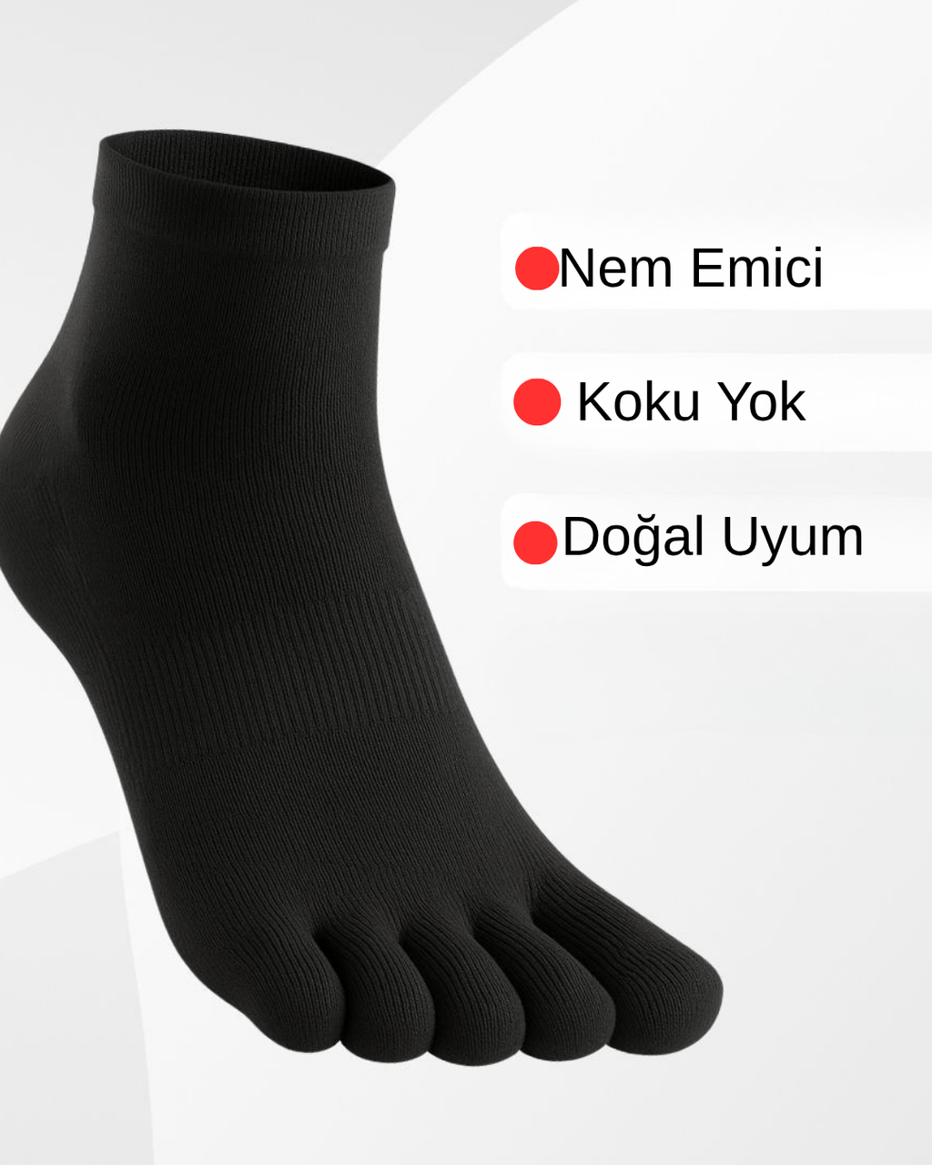Mantar Önleyici Parmak Arası Çorap